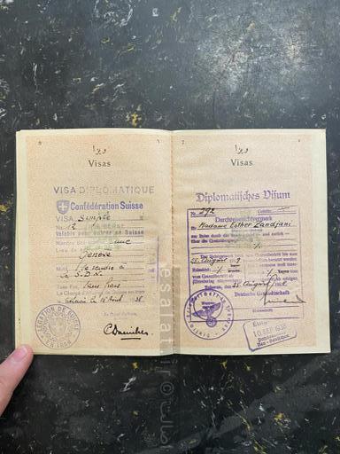 گذرنامه سیاسی رضاشاهی