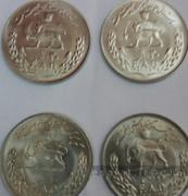 هشت عدد سکه 20 ریالی یادبودی پهلوی 